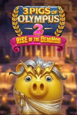 3 Pigs of Olympus 2: Rise of the DemiHogs — Slot bei Wazamba
