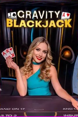 Gravity Blackjack — Live-Dealer-Tisch bei Wazamba